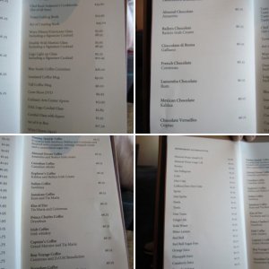 2015 Bar Menus