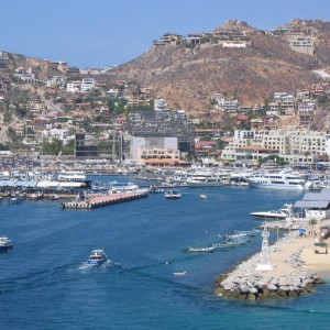 As Close as I ever been on a ship to Cabo's Tender dock