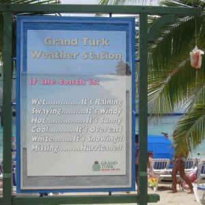 Grand Turk weather station