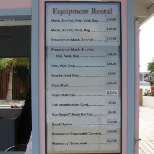 Rental rates