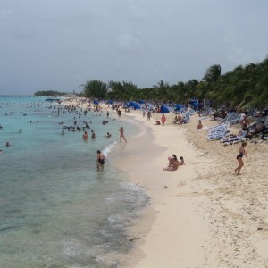 The beach on Grand Turk