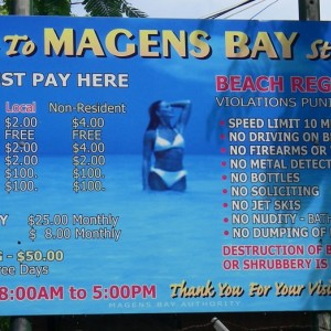 Entrance to Magens Bay