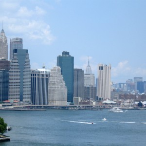 Manhatten from the deck of the Caribbean Princess