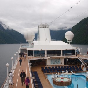 Azamara Journey in Gieranger Fjord