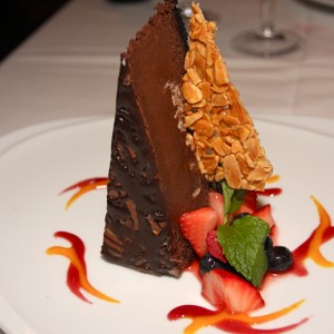 Chocolate Mud Pie at Chops Grille