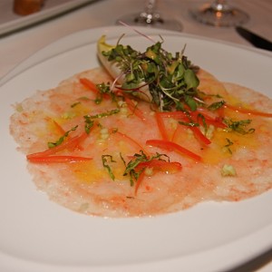 Lobster Carpaccio at Chops Grille