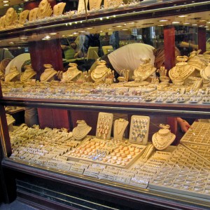 The Med cruise 2010 - Jewelry store at Ponte Vecchio