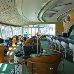 The Med cruise 2010 - Viking Crown Lounge