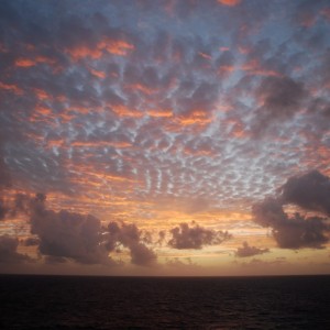 Caribbean sunrise