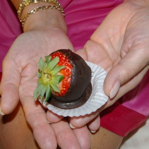 Monster Chocolate Covered Strawberry