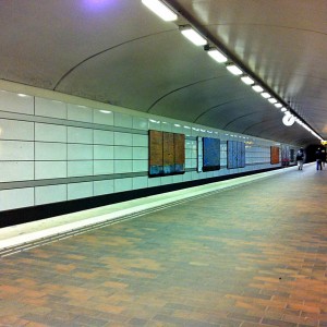 The subway in Stockholm