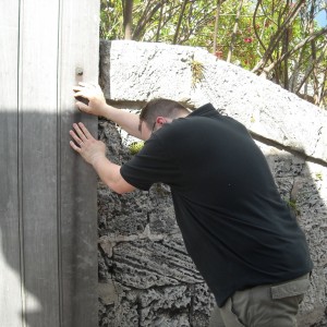 Marty at Wooden Gate Door Fort Hamilton