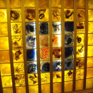 Stained Glass Window on Deck 5