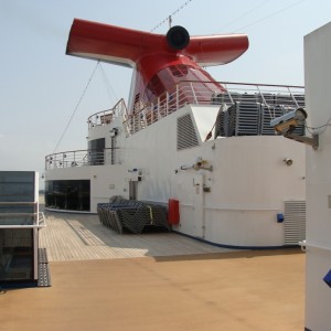 Looking Aft - Portside Deck 10