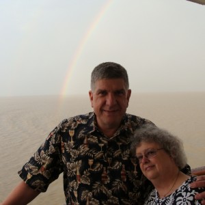 Mal & Judi with Rainbow