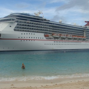 Carnival Pride docked in Grand Turk