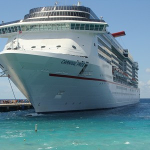 Carnival Pride docked in Grand Turk