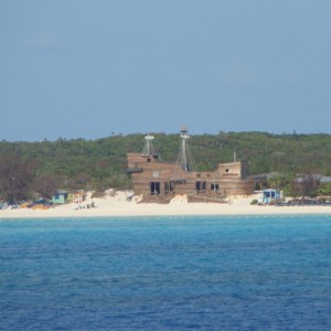 Pirate Ship as seen from the Ship