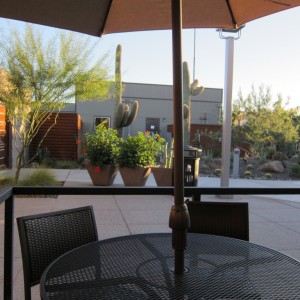 Phoenix-Mesa Airport Departure area