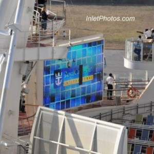 Oasis Of The Seas Aerial Photo