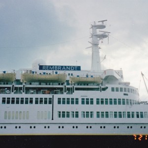 Rembrandt docked in the Port of Baltimore