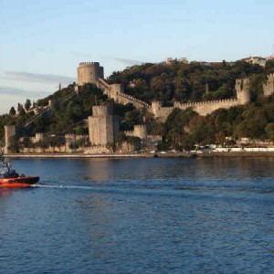 back through the Bosphorus