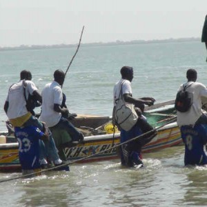 loading the boats