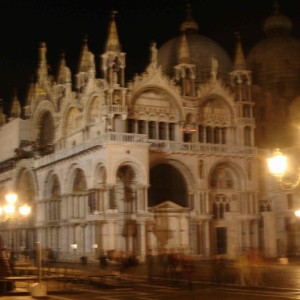 Venice at night