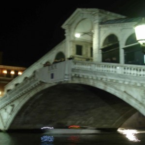 Venice at night