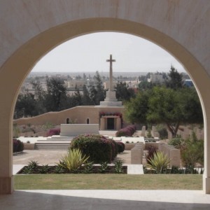 El Alamein. The British Cemetery