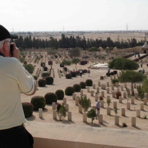 El Alamein. The British Cemetery