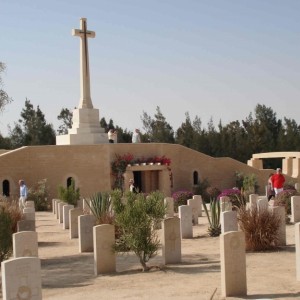 El Alamein. The British Cemetery