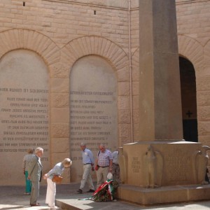 El Alamein. The German Memorial