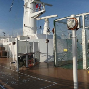 Queen Victoria sports deck