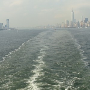 Leaving Manhattan behind