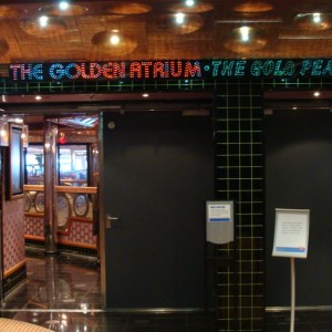 Deck 4 Entrance to the Gold Pearl Resaurant