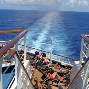 Deck 10 Port Side Looking Aft