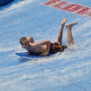 Ryan on the Flowrider