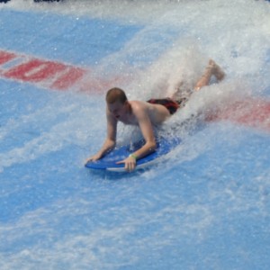 Ryan on the Flowrider