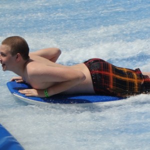 Ryan on the Flowrider