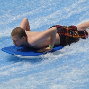 Ryan on the Flowrider