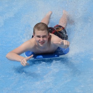 Ryan on the Flowrider