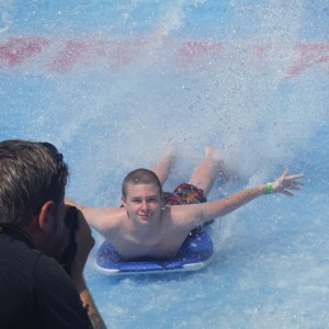 Ryan on the Flowrider