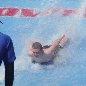 Ryan on the Flowrider