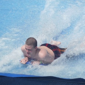 Ryan on the Flowrider