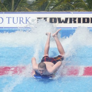 Ryan on the Flowrider