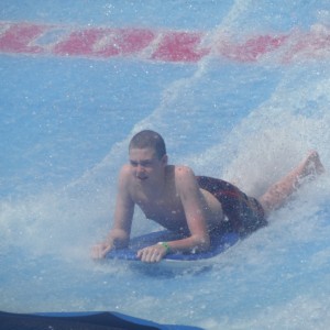 Ryan on the Flowrider