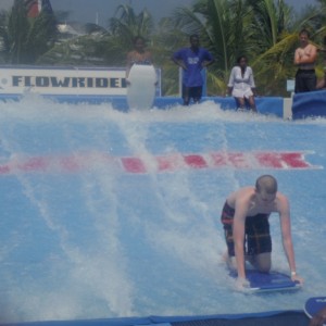 Ryan on the Flowrider