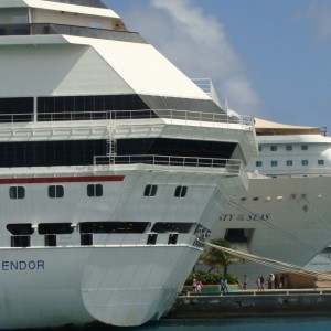 Three ships in Nassau