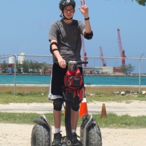 Ryan on Segway